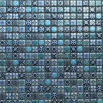 Мозаика Стекло Xindi Blue 30x30